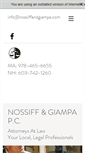 Mobile Screenshot of nossiffandgiampa.com
